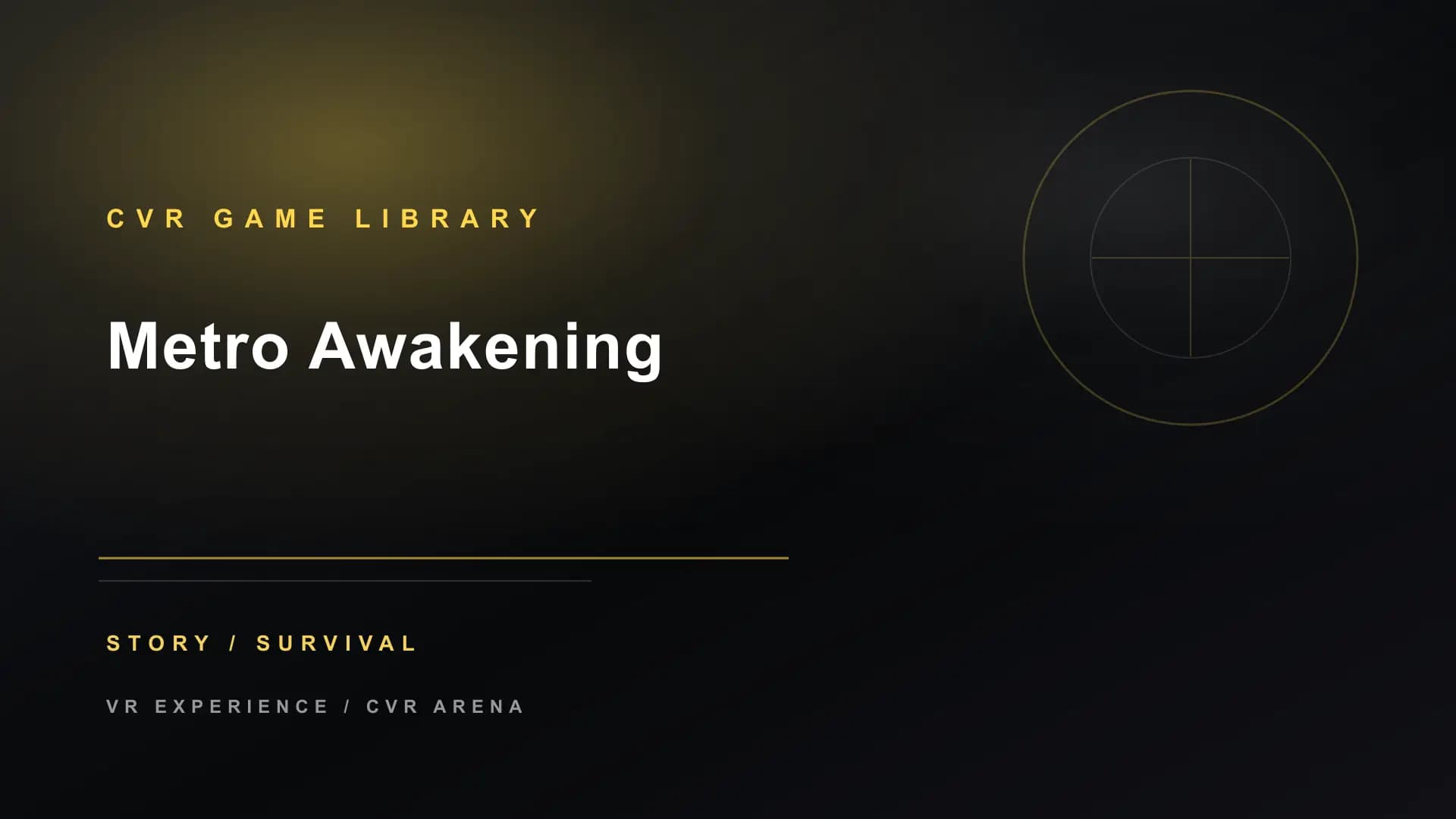 Metro Awakening