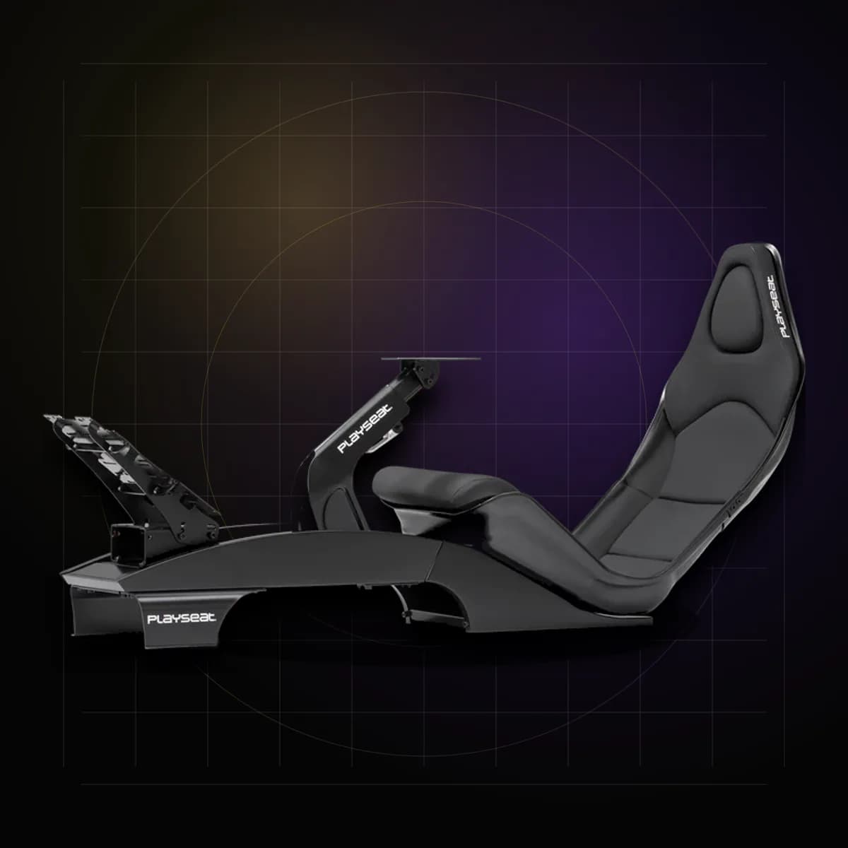 Playseat Formula Black на тёмном фоне CVR Market