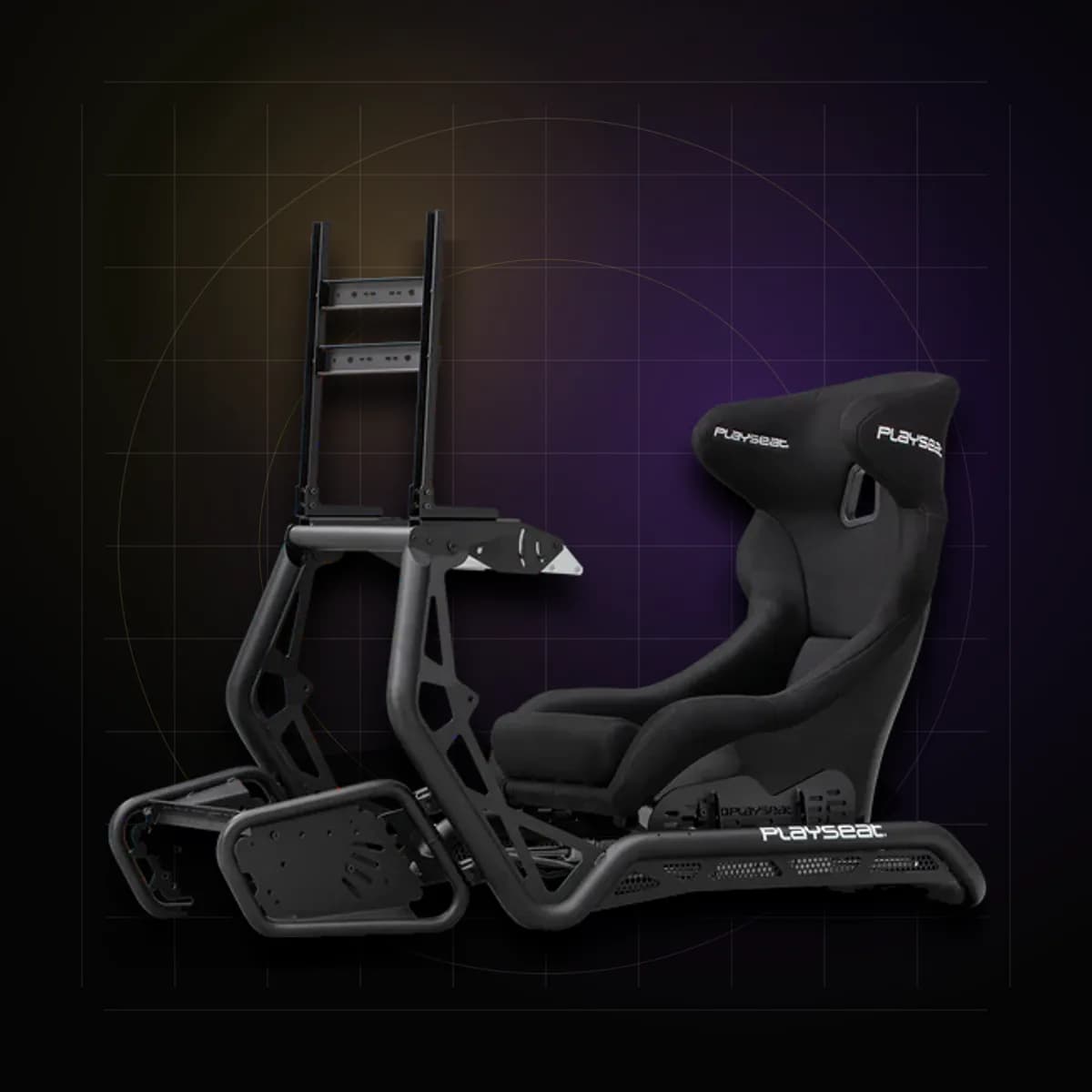 Playseat Sensation Pro на тёмном фоне CVR Market