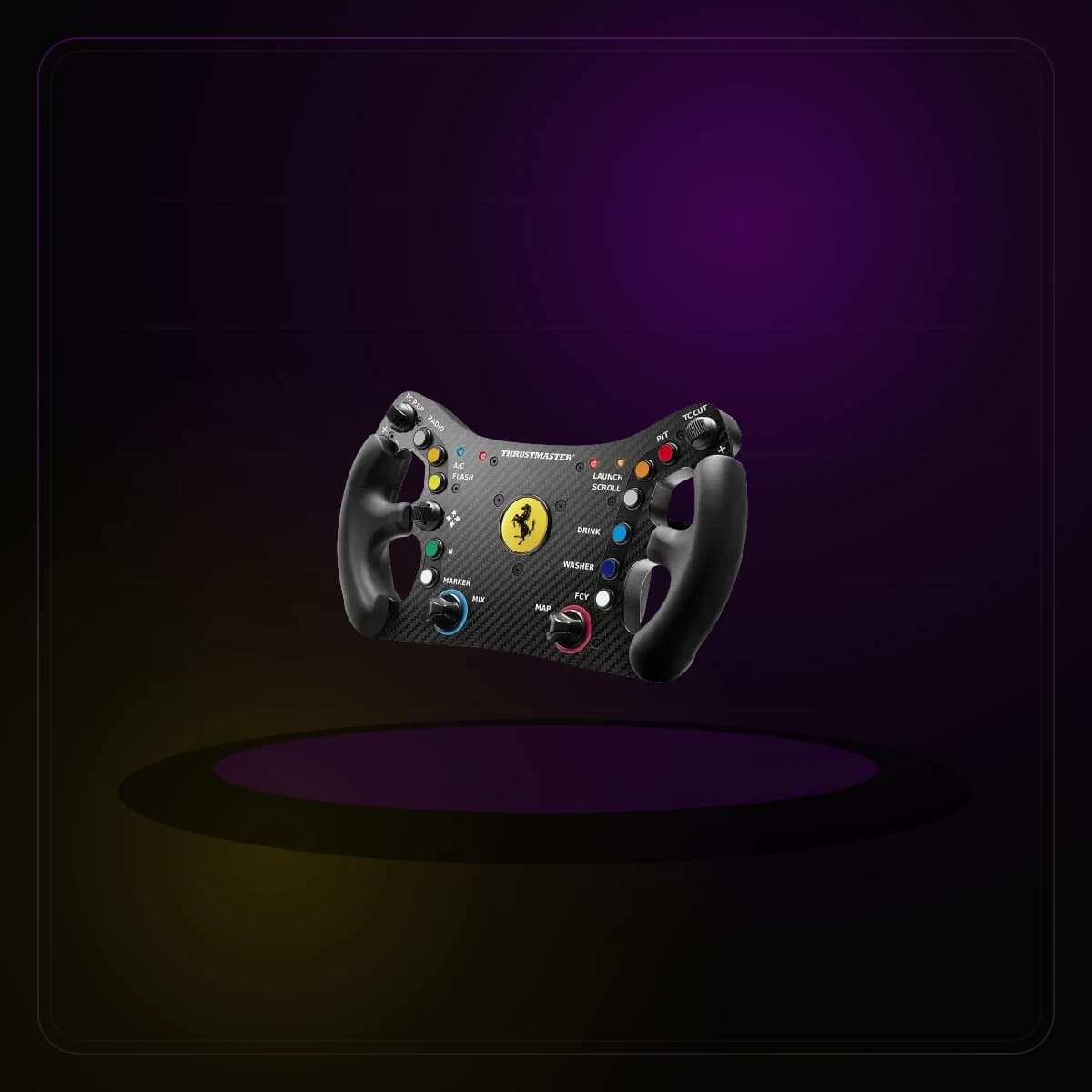 Thrustmaster Ferrari 488 GT3 Wheel Add-On на тёмном фоне CVR Market