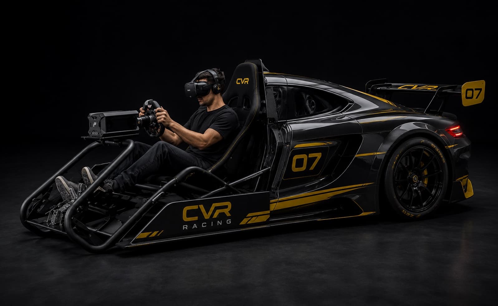 Автосимулятор CVR, переходящий в гоночный автомобиль GT3